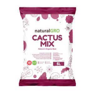 naturalGRO Super Soilless Mix - Cactus and Succulent Blend (5L)