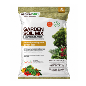 naturalGRO Garden Soil Mix (15L)